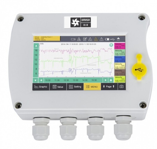 Регистратор данных OS 331 Data +G2:G52logger Omega
